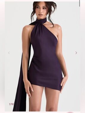 house of cb jana giant bow strapless mini cocktail dress Clothing : Mini Dresses : 'Jana' Black & Ivory Bow Mini Dress